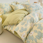 CouldNook Duvet Cover-Floral Print Ultra Soft Skin-Friendly Bedding