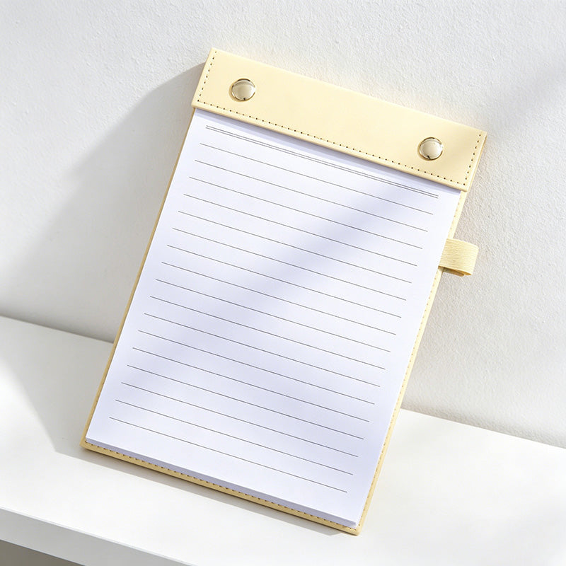 CouldNook Minimalist A5 Clipboard Notepad - Tear-Off Desk Memo Pad (150 Sheets)