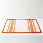 CouldNook Woven Cotton Placemat - Classic French Stripe Dining Mat