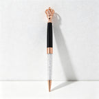 CouldNook Pen-Crown Top Retractable Metal Ballpoint Pen Cute Gift Pen for Students Office Wedding Favors