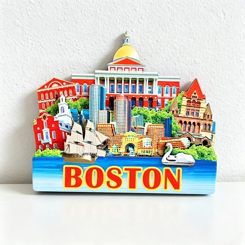 US Travel Souvenir Refrigerator Fridge Magnet - American Landmark Fridge Decor