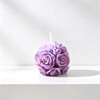 CouldNook Scented Candles - Handmade Sculpted Rose Shaped Candle